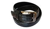 Black Genuine Leather Belt